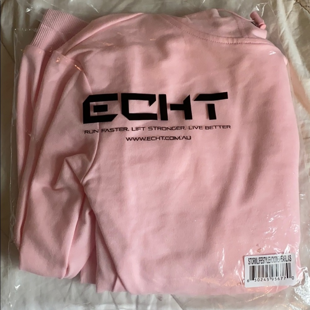 Echt pink hoodie